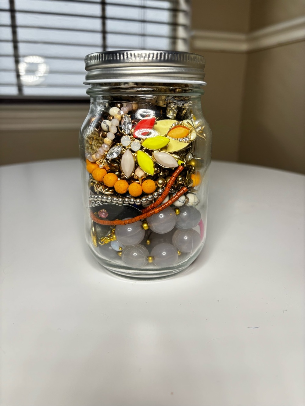 Mystery Jewelry Jar with Vintage - J28
